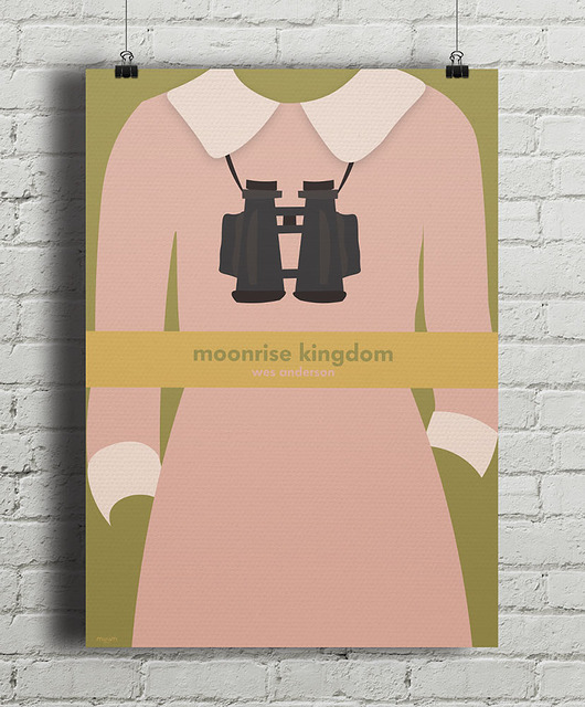 plakaty Kochankowie z Księżyca - plakat - Wes Anderson