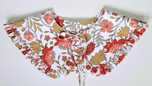 ubrania różne Kołnierzyk w  kwiaty vintage