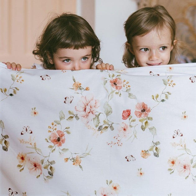 śpiwory i rożki niemowlęce Cudna Pościel Floral Vintage