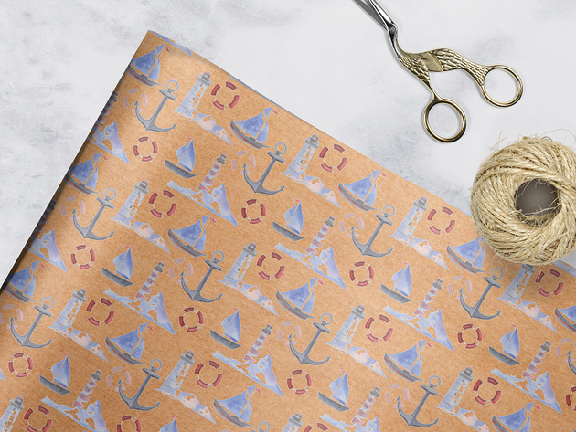 papier do pakowania - marine 021 kraft Wrap and Pack