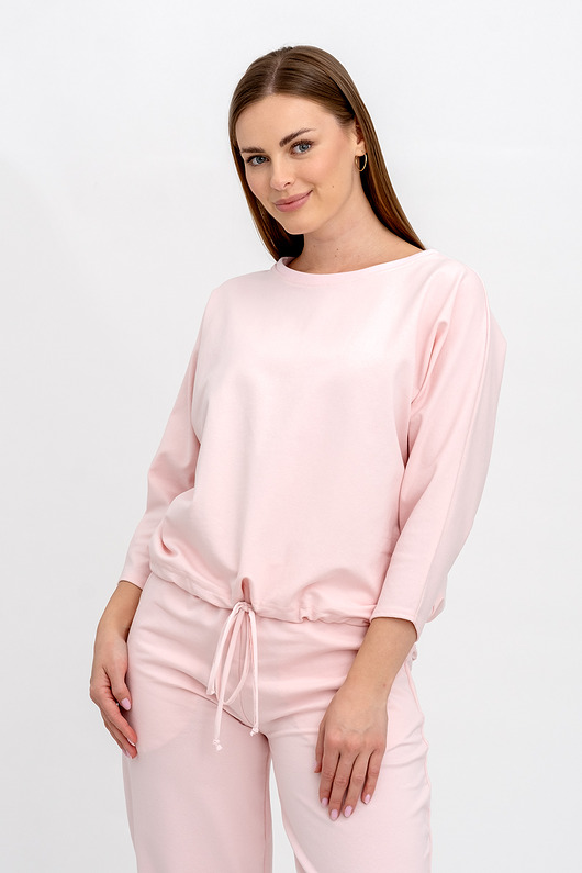 bluza bez kaptura damska Bluza ,,VERONA"  róź