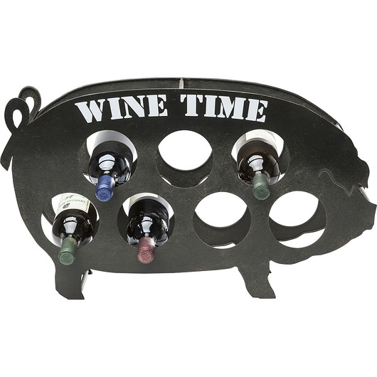 Stojak na wino Wine Rack Piggy - 7 butelek Home Design
