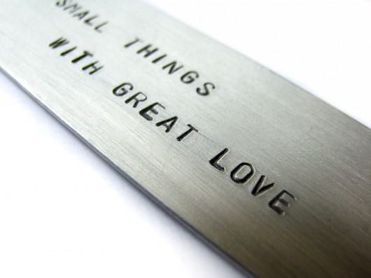 Zakładka >>Do small things with great love Marisella