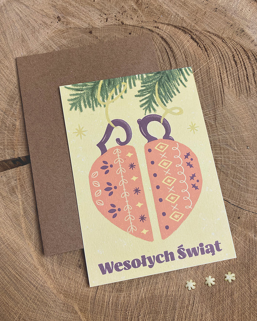 kartki świąteczne wesołych świąt