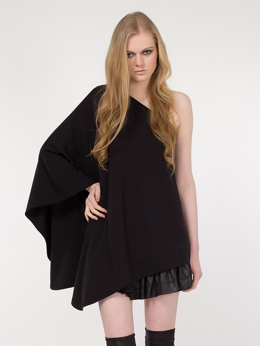  Bluzka czarna YY500253_RAL9005  YULIYA BABICH