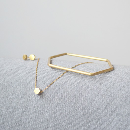 Honey, Komplet z mosiądzu //  MaM.jewellery MaMjewellery