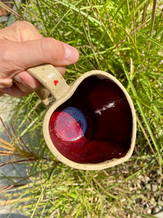 kubki Kubek w kształcie serca