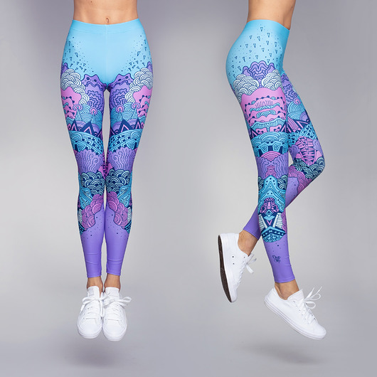 legginsy Legginsy ARIEL wysoki stan