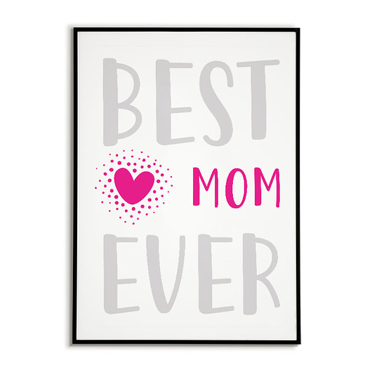 plakaty Plakat na Dzień Matki napisy Najlepsza Mama