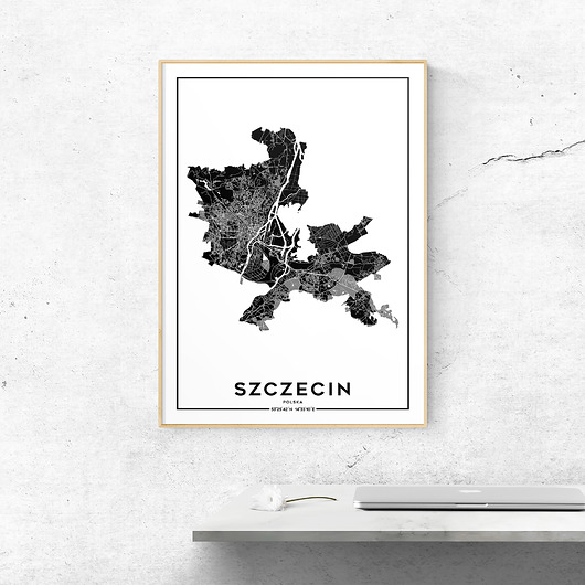 plakaty Plakat Miasto - Szczecin