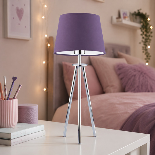 lampy do pokoju dziecka Designerska lampka nocna na 3 nogach do pokoju dziecka BERGEN KIDS