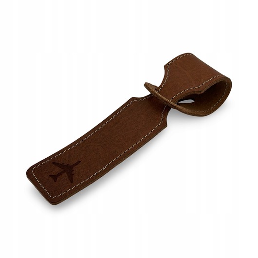 pokrowce i etui - różne Przywieszka do Walizki -Charakterystyczna- Skóra Naturalna - Parker Quality