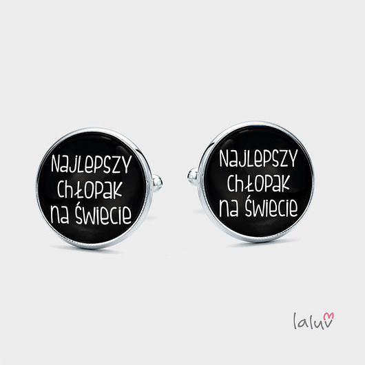 spinki do mankietów Spinki do mankietów NAJLEPSZY CHŁOPAK