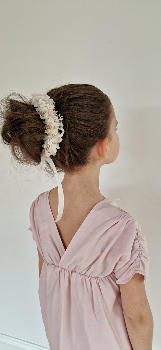 wianki komunijne Wianek na koka  - chrzest, ślub, KOMUNIA 15cm