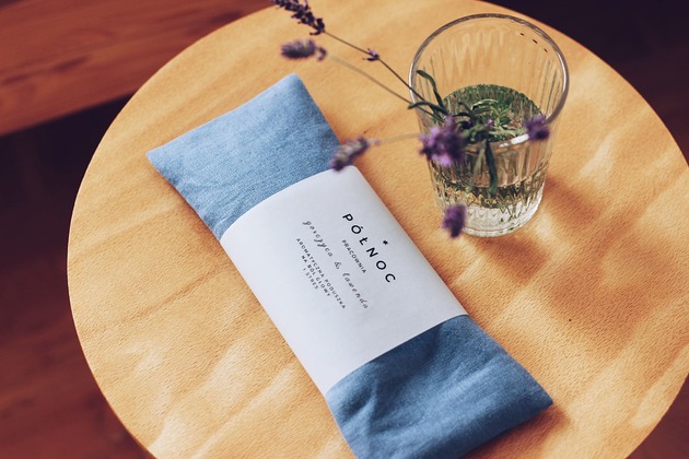 poduszki z łuską poduszka na oczy LAWENDA GORCZYCA