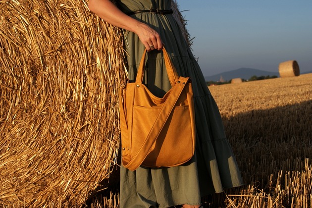 minIKS pocket vegan żółty manufakturaMMS