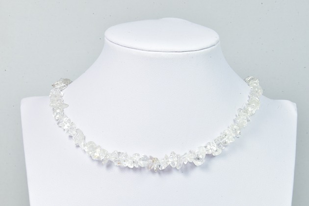 korale Naszyjnik Korale Kryształ Górski Kamień naturalny