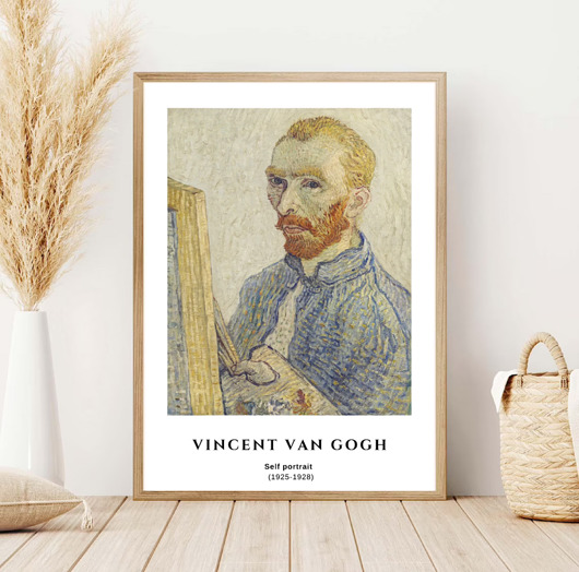 plakaty PLAKAT autoportret , Vincent van Gogh, wystawowy