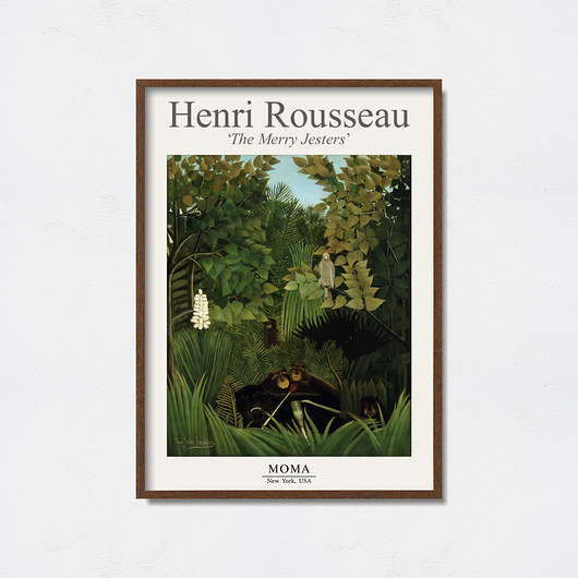 Henri Rousseau plakat do wystawy Pas De LArt