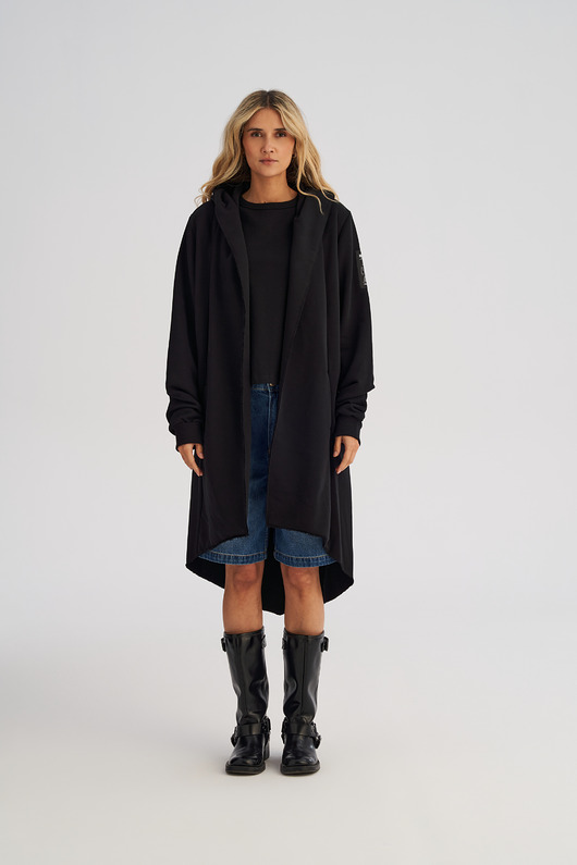 płaszcze damskie Dzianinowy płaszcz Directeur Artistique damski