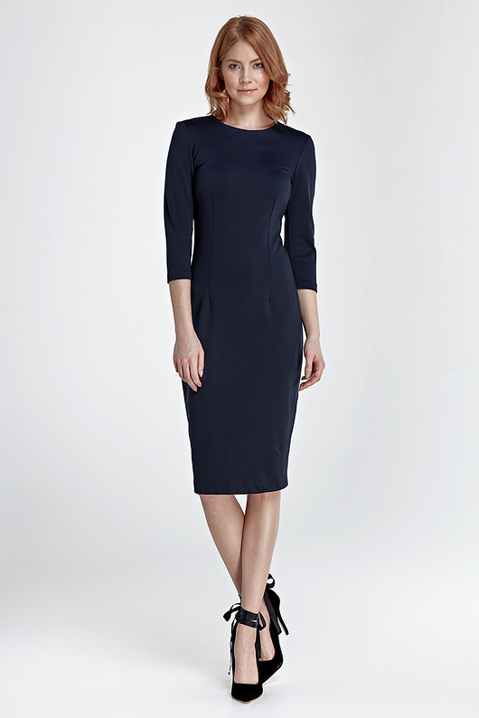 Sukienka Heidi s81 - granat nife
