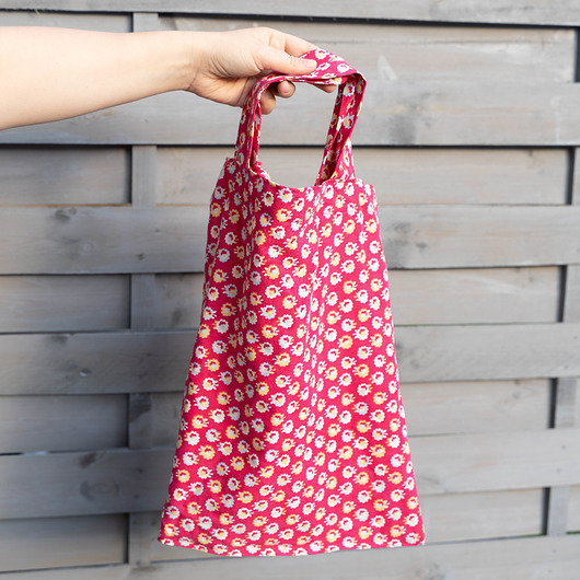Eko torba RASPBERRY wu handmade