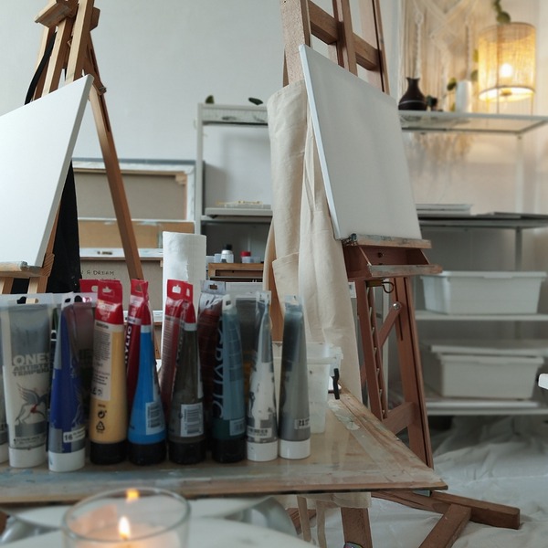 Wyciszające  warsztaty malarskie, Marta Iwanowska Art DIY