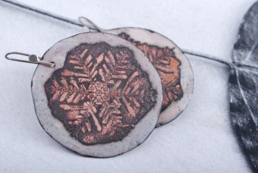 SNOWFLAKES - kolczyki Dorota Oyrzanowska