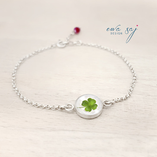 Na szczęście - bransoletka 925 Ewa Saj  Silver