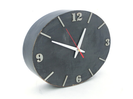 Zegar ścienny - duży rozmiar - 30,5 cm Clock Wood Studio