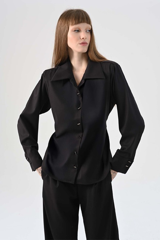 koszule damskie  Koszula elegancka z wiązaniem z tyłu
