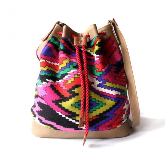 torba - beige&colorful- elfagado