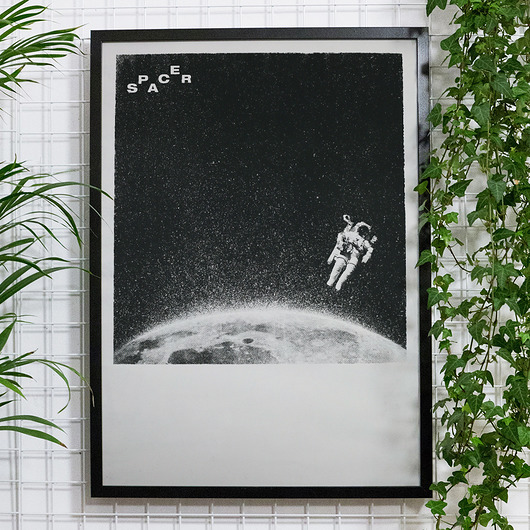 Plakat Spacer - sitodruk Pracownia Witryna