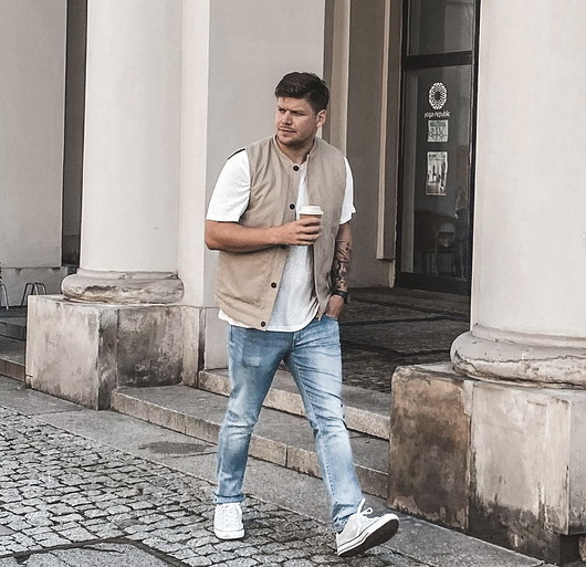 płaszcze i kurtki męskie Kamizelka OSLO