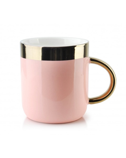 Kubek Porcelanowy Samanta Różowy MIA home
