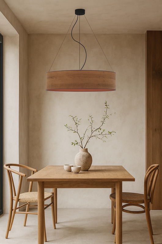 plafony Duża lampa wisząca 80 cm do salonu PORTO ECO fi - 80 cm