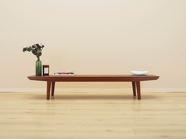 komody Lowboard tekowy, duński design, lata 70, produkcja: Dania