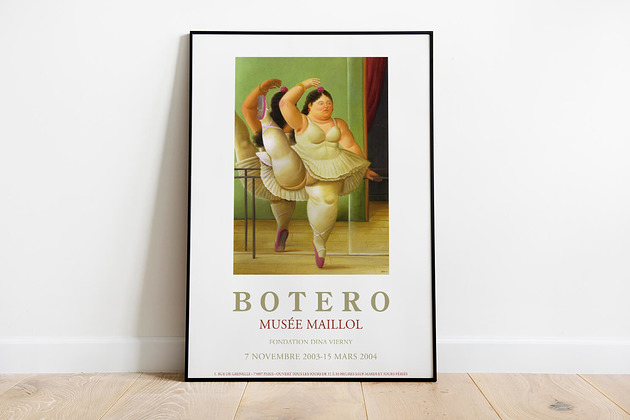 plakaty Fernando Botero - Exhibition Poster