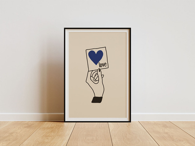 plakaty Plakat - Love card