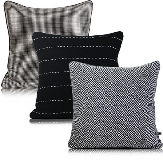 Loft Black - 3 poduchy! POSZTUCE