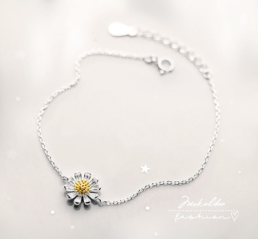 Rumianek - MAKALIBOO COLLECTION bransoletka Ewa Saj  Silver