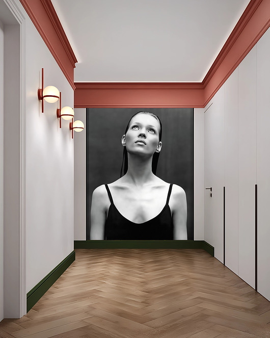 tapety i naklejki ścienne Tapeta - Kate Moss