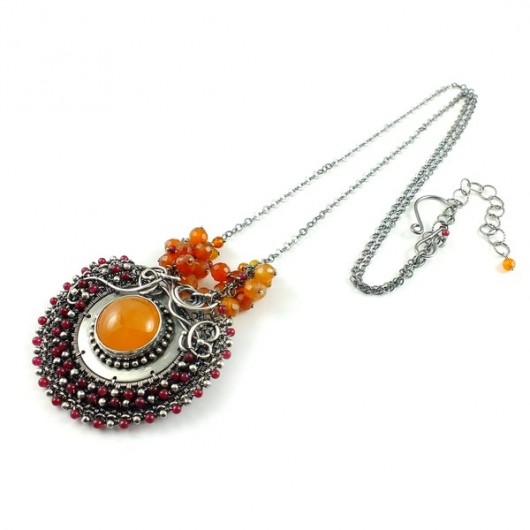 Oranges - naszyjnik  Sunflower Kornelia Kubinowska