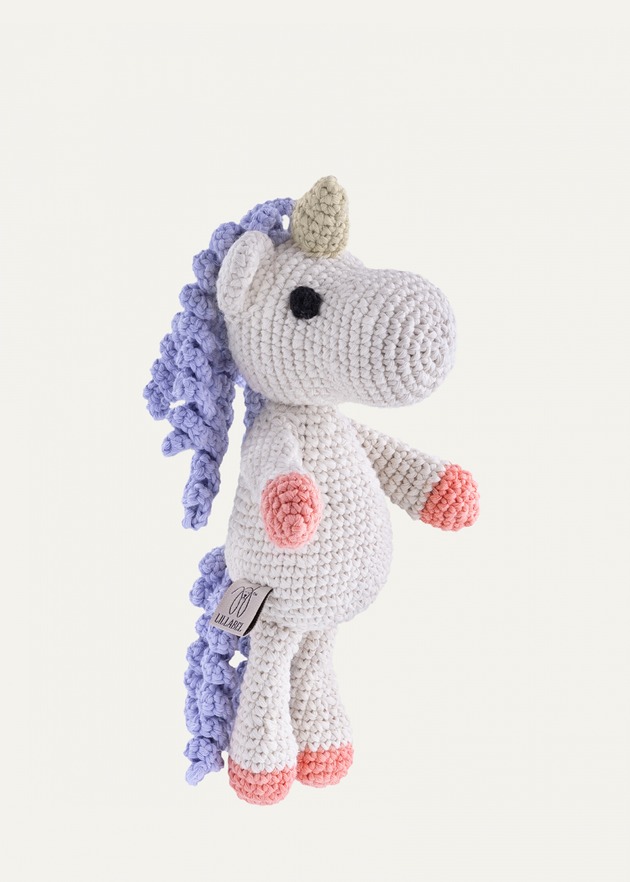 Zabawki dla zwierząt Jednorożec szydełkowy AMIKO