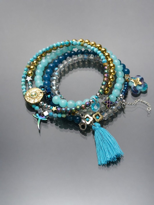 bransoletki z kamieni naturalnych Alloys Collection Wrapped /Sea vol. 5/ - bransoletka