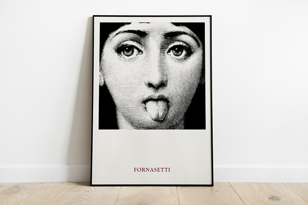 Lina Cavalieri, inspiracja, plakat wystawowy Pas De LArt