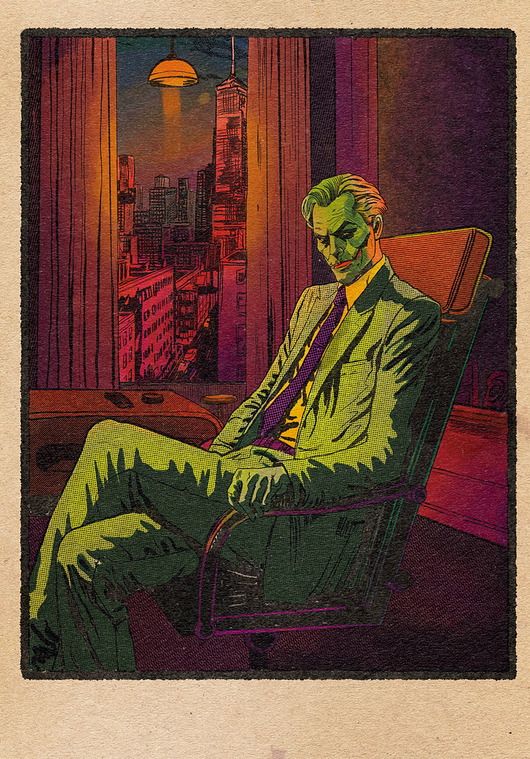 grafiki i ilustracje Plakat Joker