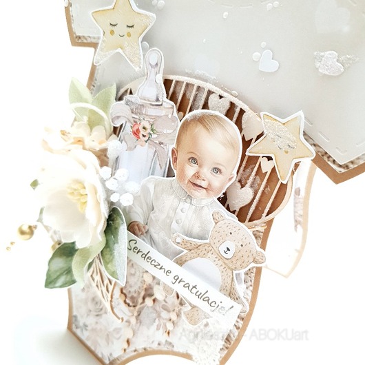 kartki scrapbooking Kartka w pudełku