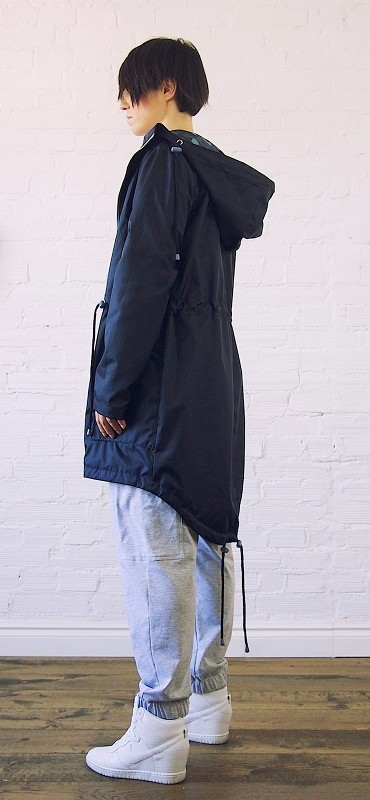 Parka navy blue& moro M STREETCODE