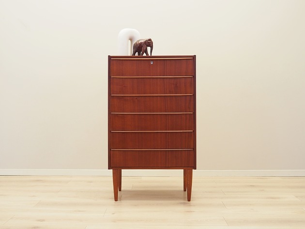 komody i szafki Komoda tekowa, duński design, lata 70, produkcja: Dania